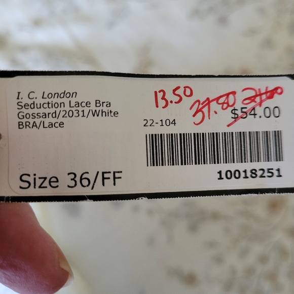 White lace Bra 36DD - Picture 6 of 7